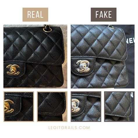 authentic vs fake chanel bags